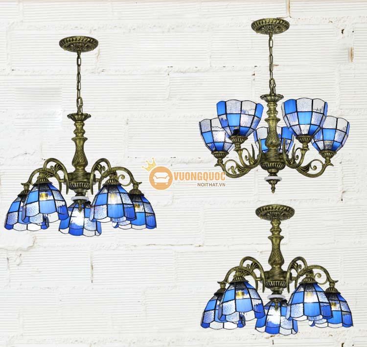 Đèn chùm trang trí Tiffany Yb207-11